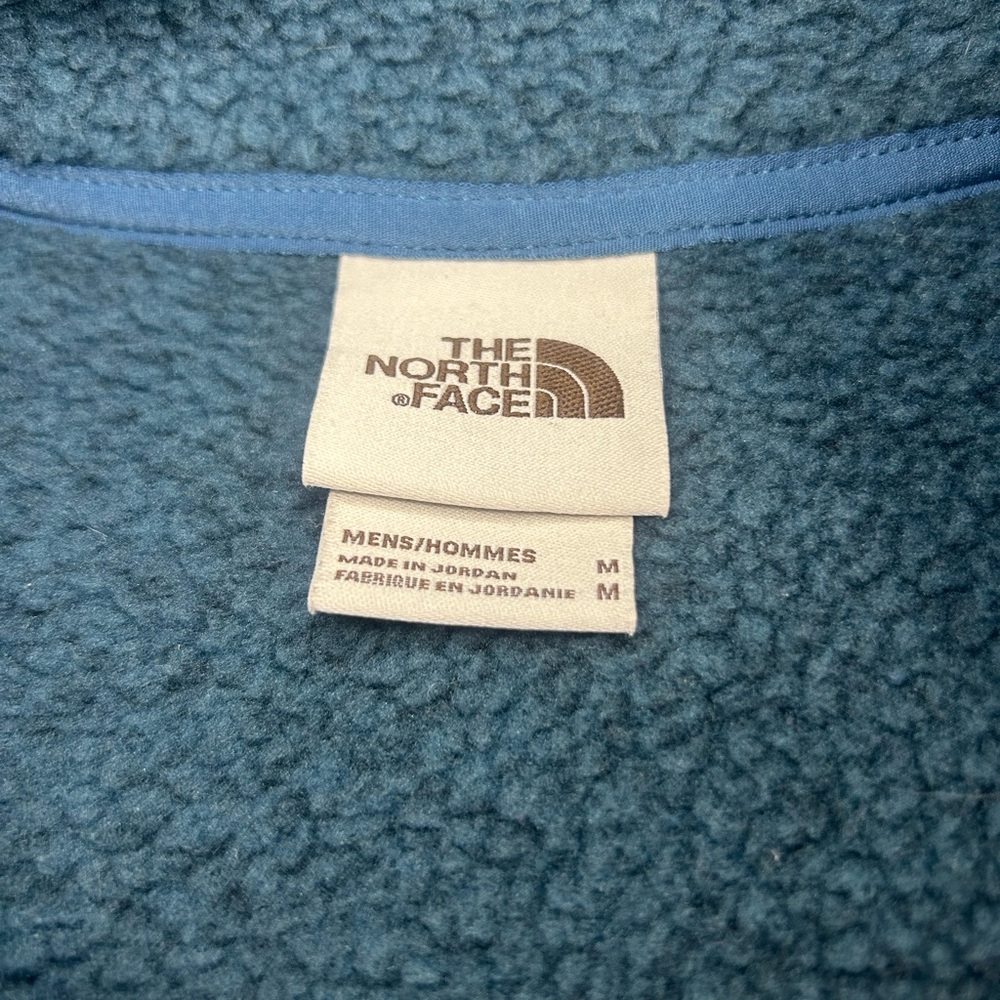 The North Face Blue Fleece Vest Outdoor Essential - Picture 6 of 13